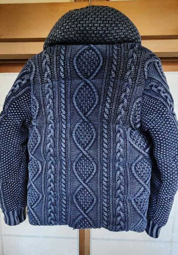 インデイゴニットダウン ユーズド加工