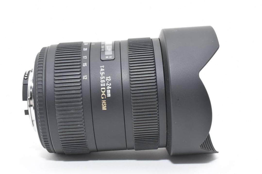 【極美品】SIGMA 12-24 4.5-5.6 II DG HSM NIKON