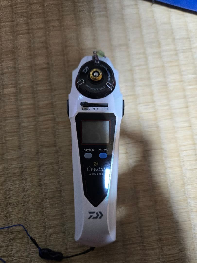 Daiwa Crystal ワカサギリール ホワイト