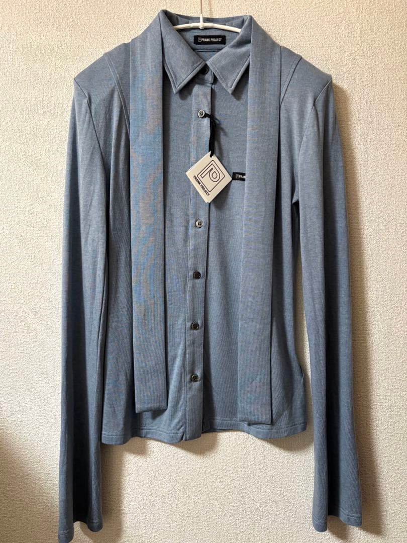【1/2限定値下げ】PRANK PROJECT ネクタイスリムシャツ