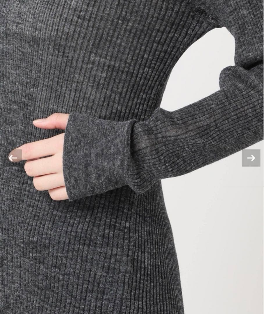 plage★TAILOR COLLAR RIB プルオーバー