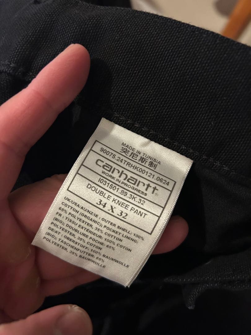 Carhartt ダブルニー パンツ W34 L32