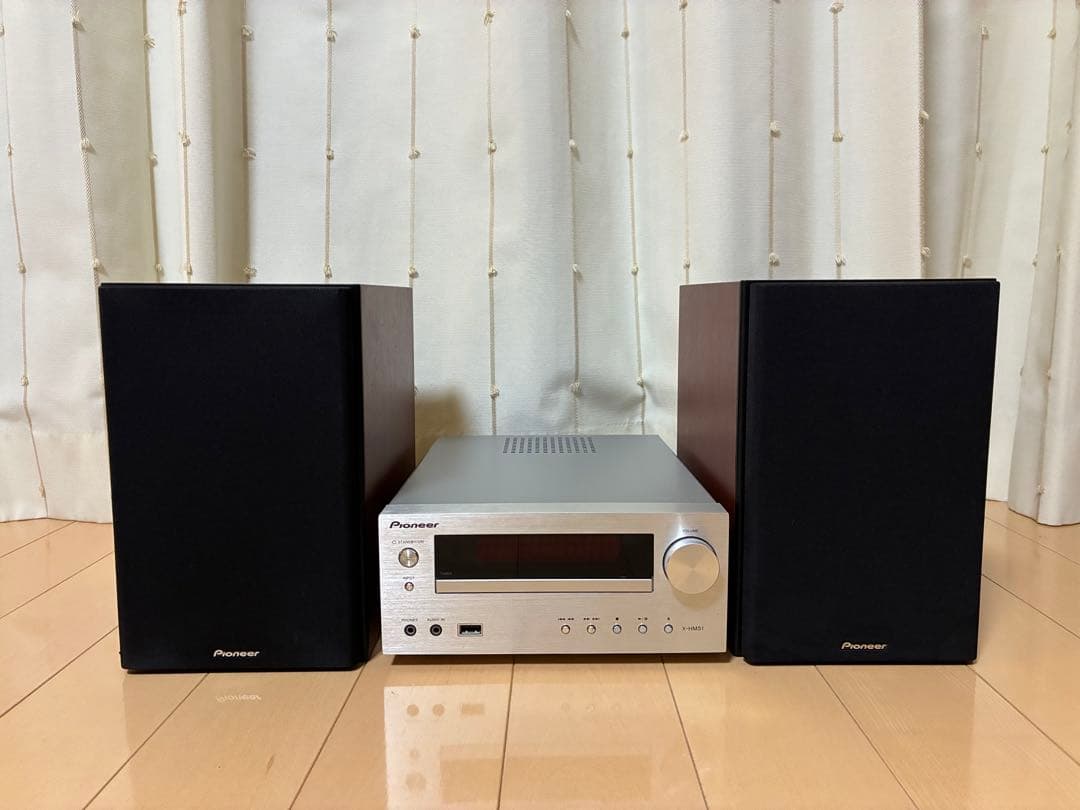 PioneerパイオニアCDミニコンポーネントシステムX-HM51-S