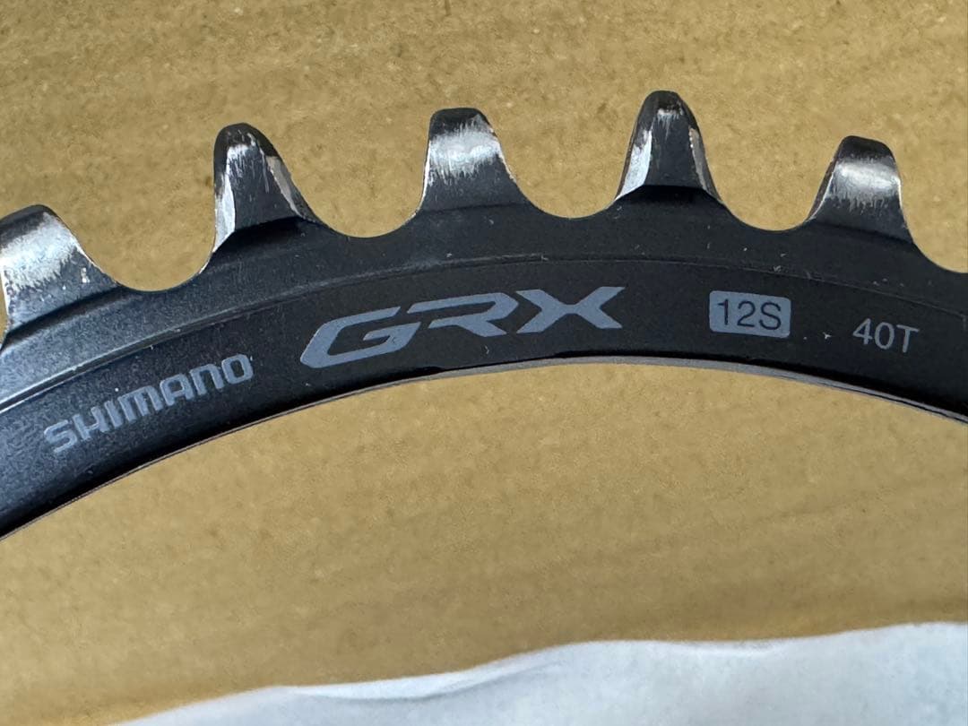 GRX 1x12S RX610 クランクセット 40T 165mm