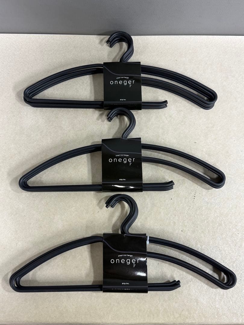 未使用品 drip oneger 引き出しをなくすハンガー ブラック 15本