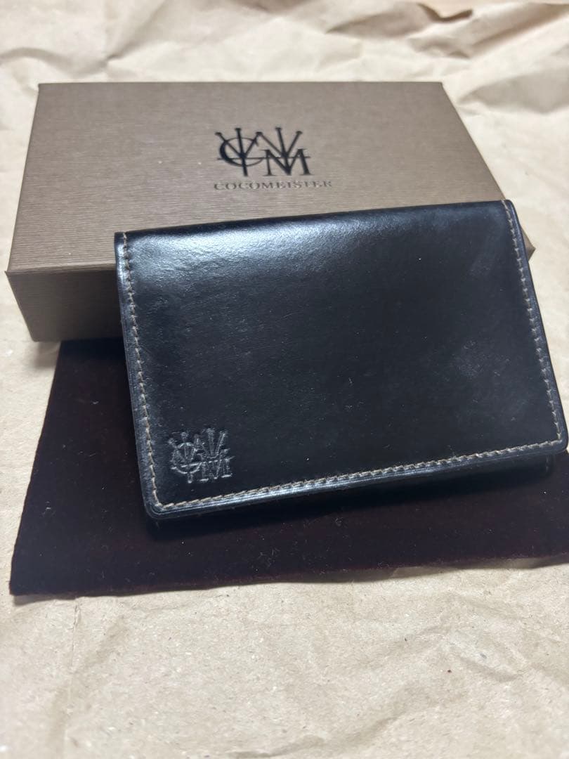 COCOMEISTER ココマイスター マーパット・デザート 名刺入れ ブラック