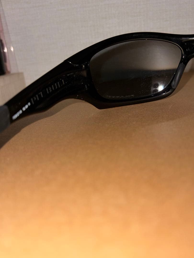 Oakley pit Bull 廃盤モデル　IO着用 偏光レンズ