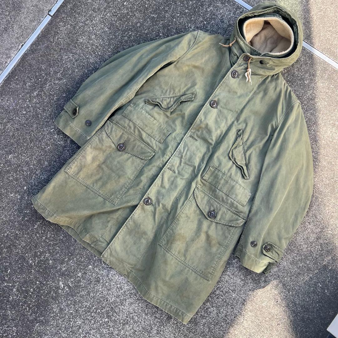 雰囲気抜群 ARMY M-47 M-65 フィッシュテール デッキジャケット