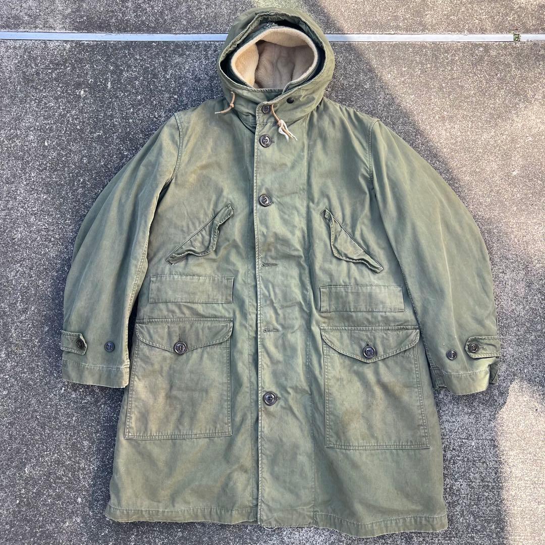 雰囲気抜群 ARMY M-47 M-65 フィッシュテール デッキジャケット