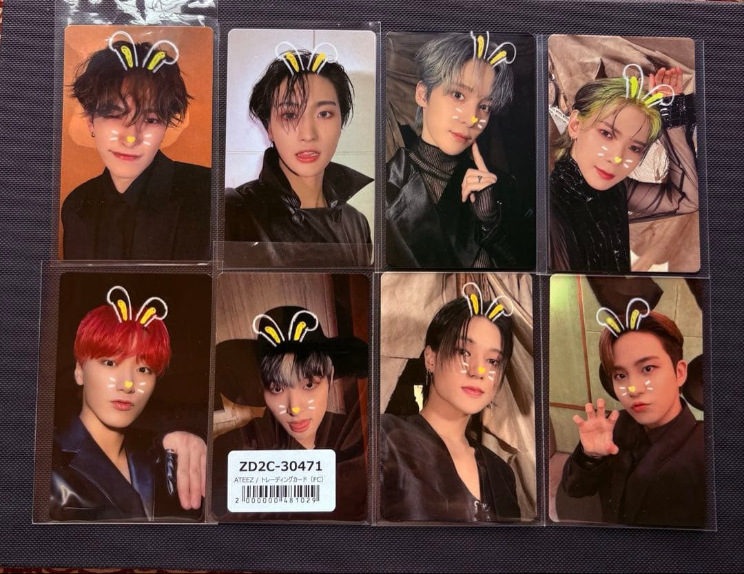 ATEEZ EP.FIN WILL うさ耳 FC 特典　ユニバ　コンプ