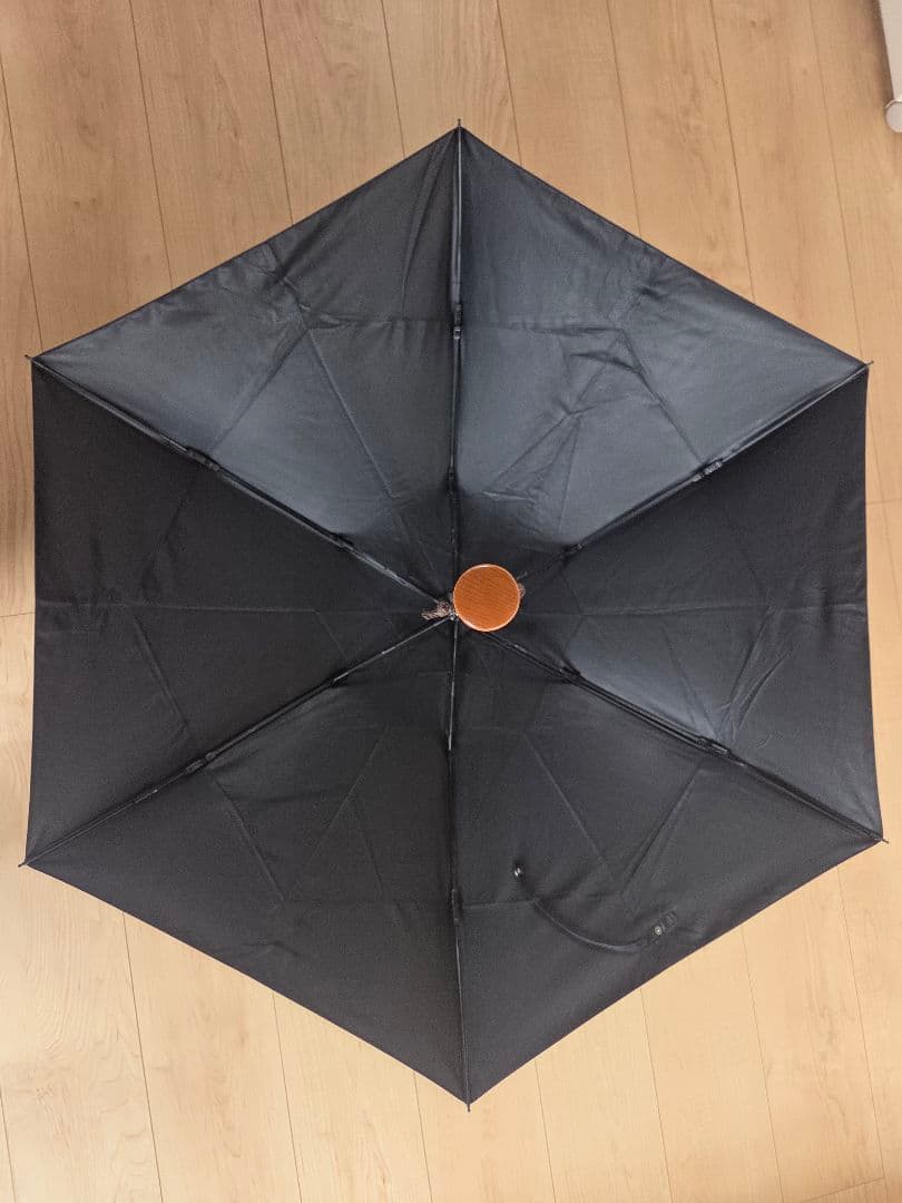 サンバリア100 ブラック 3段折りたたみ 日傘