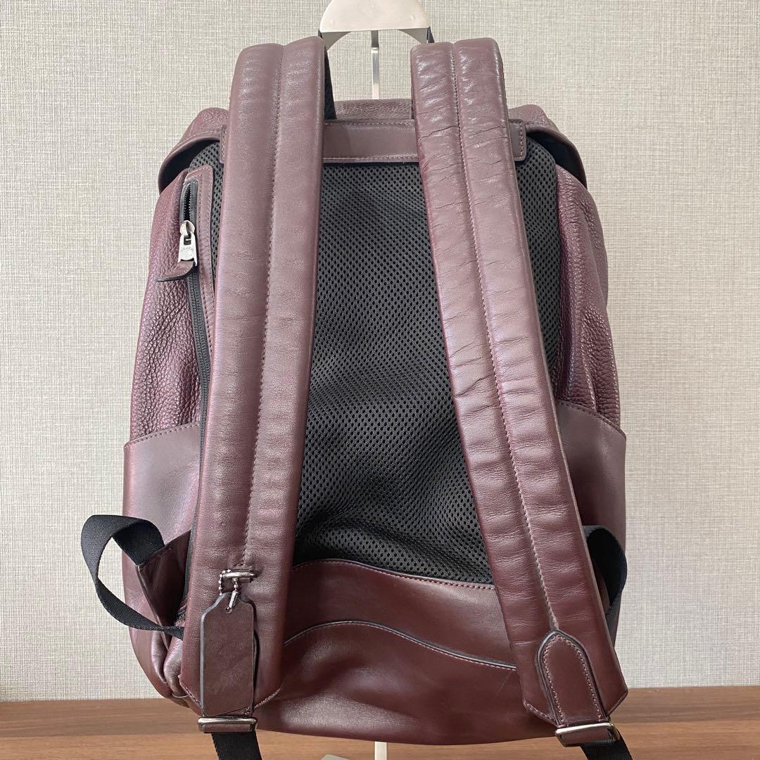 【COACH】コーチバックパック メンズ 本革 レザー リュックサックデイパック