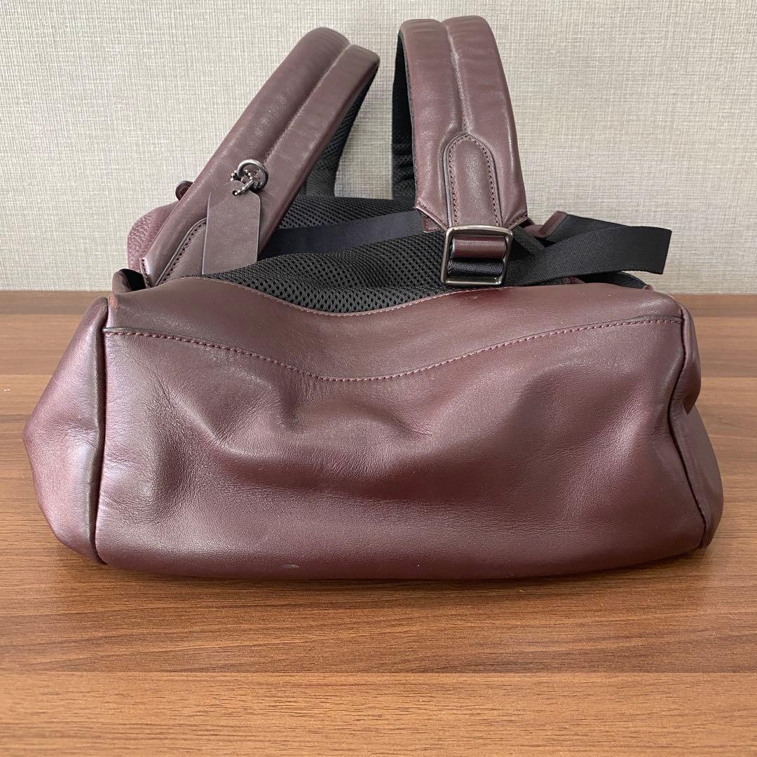 【COACH】コーチバックパック メンズ 本革 レザー リュックサックデイパック
