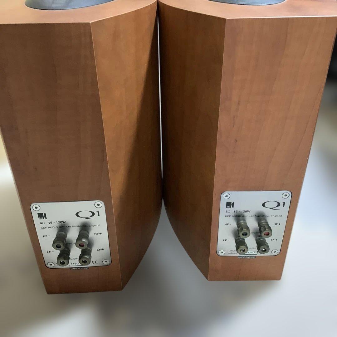 引取割引【美品】 KEF Q1 スピーカーペア　ブックシェルフ