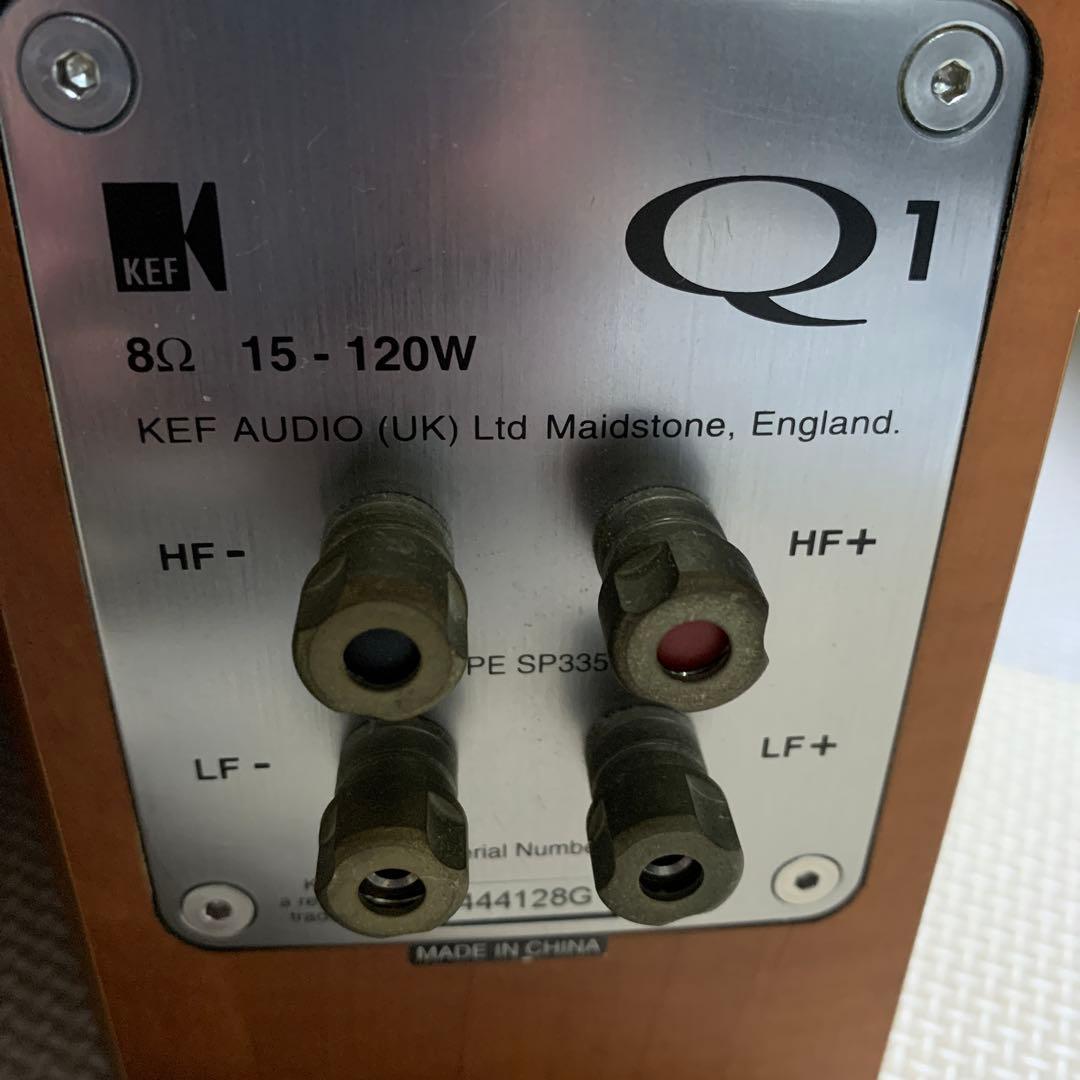 引取割引【美品】 KEF Q1 スピーカーペア　ブックシェルフ