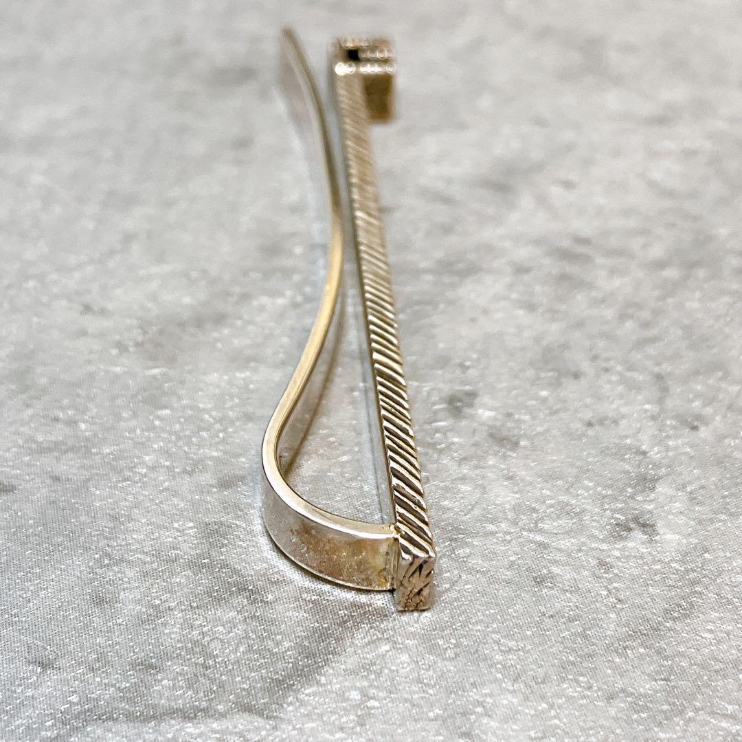 【廃盤 希少】 GUCCI グッチ ガーデン アラベスク スクエアG タイピン