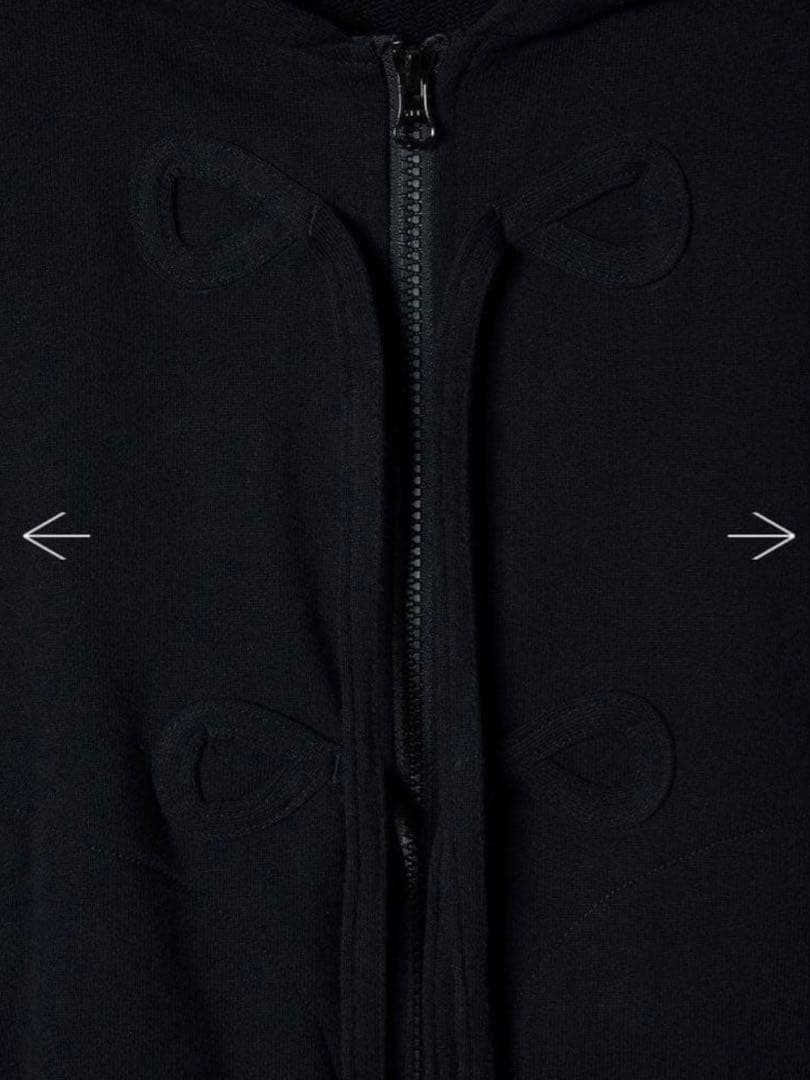 限定値下げsoduk ribbon zip hoodie 25ss