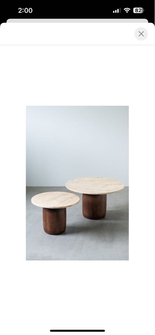 sed/met（セドメット）コーヒーテーブルセット