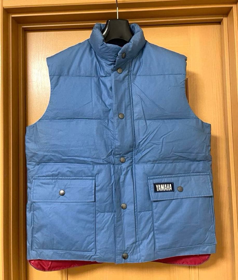 ヤマハ ビンテージ 80s 90s ダウンベスト レーシング バイク オートバイ