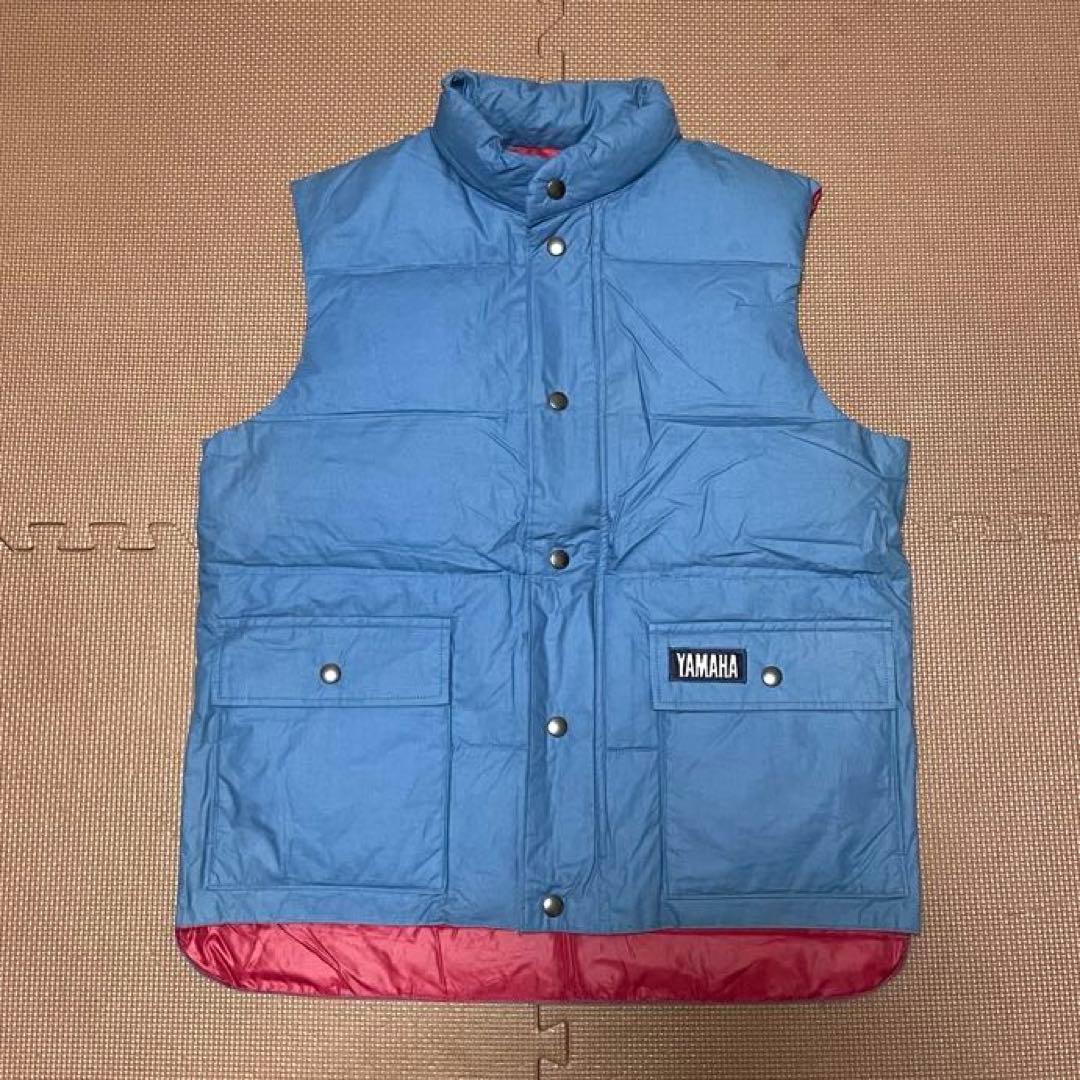 ヤマハ ビンテージ 80s 90s ダウンベスト レーシング バイク オートバイ