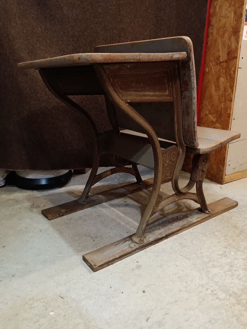 USヴィンテージ アンティーク キッズチェア　キッズデスク　アメリカ製