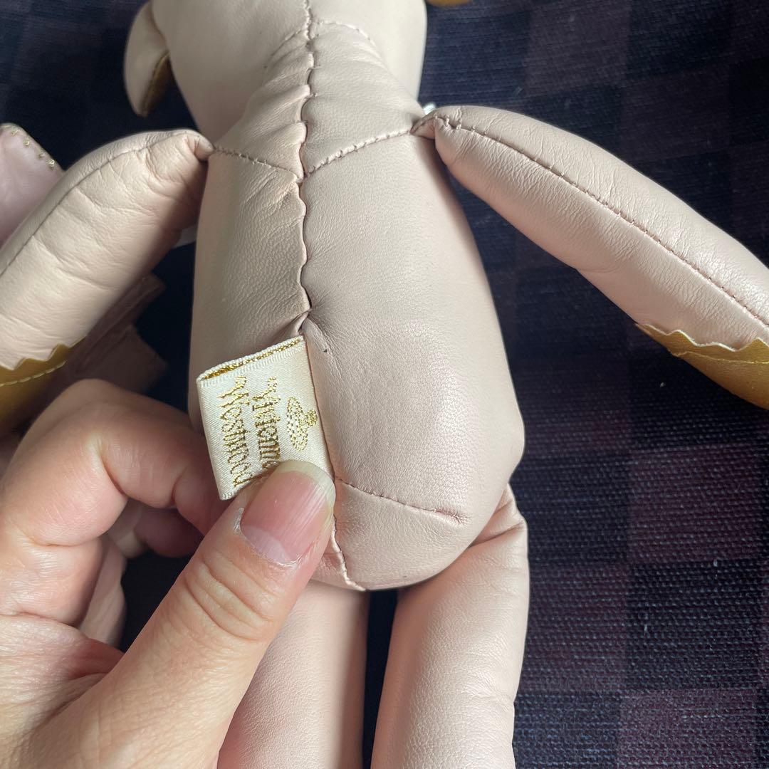 ヴィヴィアンウエストウッド　 ぬいぐるみ 手袋　限定品　羊皮　激レア　ピンクベア