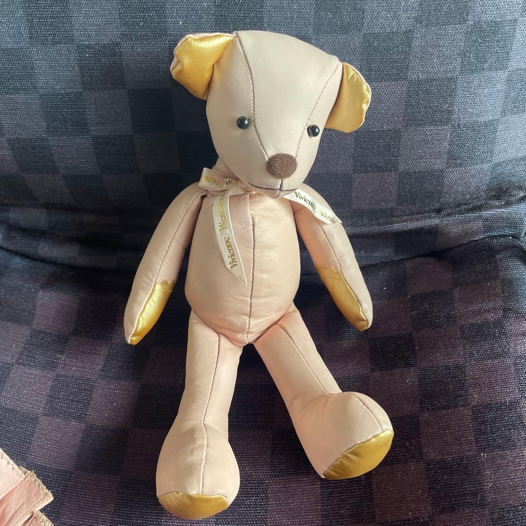 ヴィヴィアンウエストウッド　 ぬいぐるみ 手袋　限定品　羊皮　激レア　ピンクベア