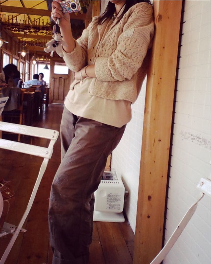 メ*ル様 js. ミリタリー　ビンテージ加工　ミリタリーパンツ　カーキ