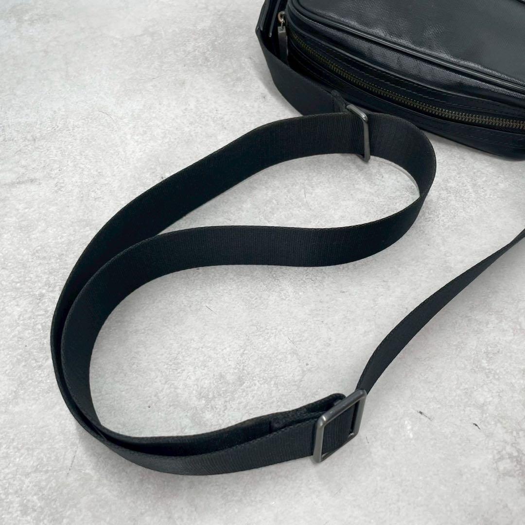 極美品◯ダンヒル　ウィンザー　ショルダーバッグ　クロスボディ　レザー　ロゴ金具