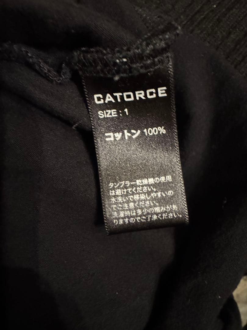 CATORCE シアーレイヤード サルエルパンツ