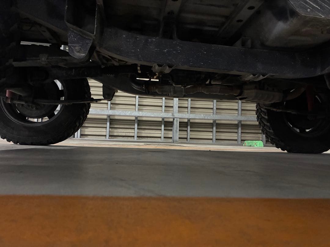 ジムニー　JA11改18万キロ　カワサキグリーン全塗装　5速MT 二名乗車公認