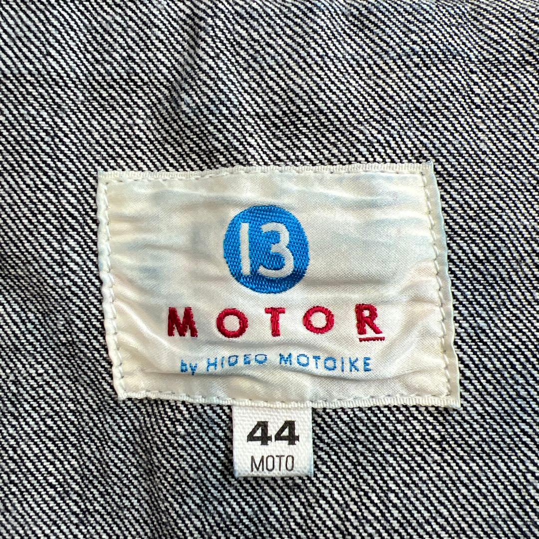 MOTOR インディゴデニムジャケット