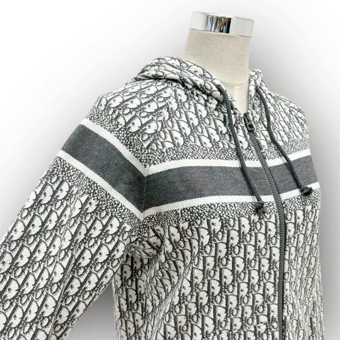【美品】Christian Dior パーカー XS トロッター柄 オブリーグ