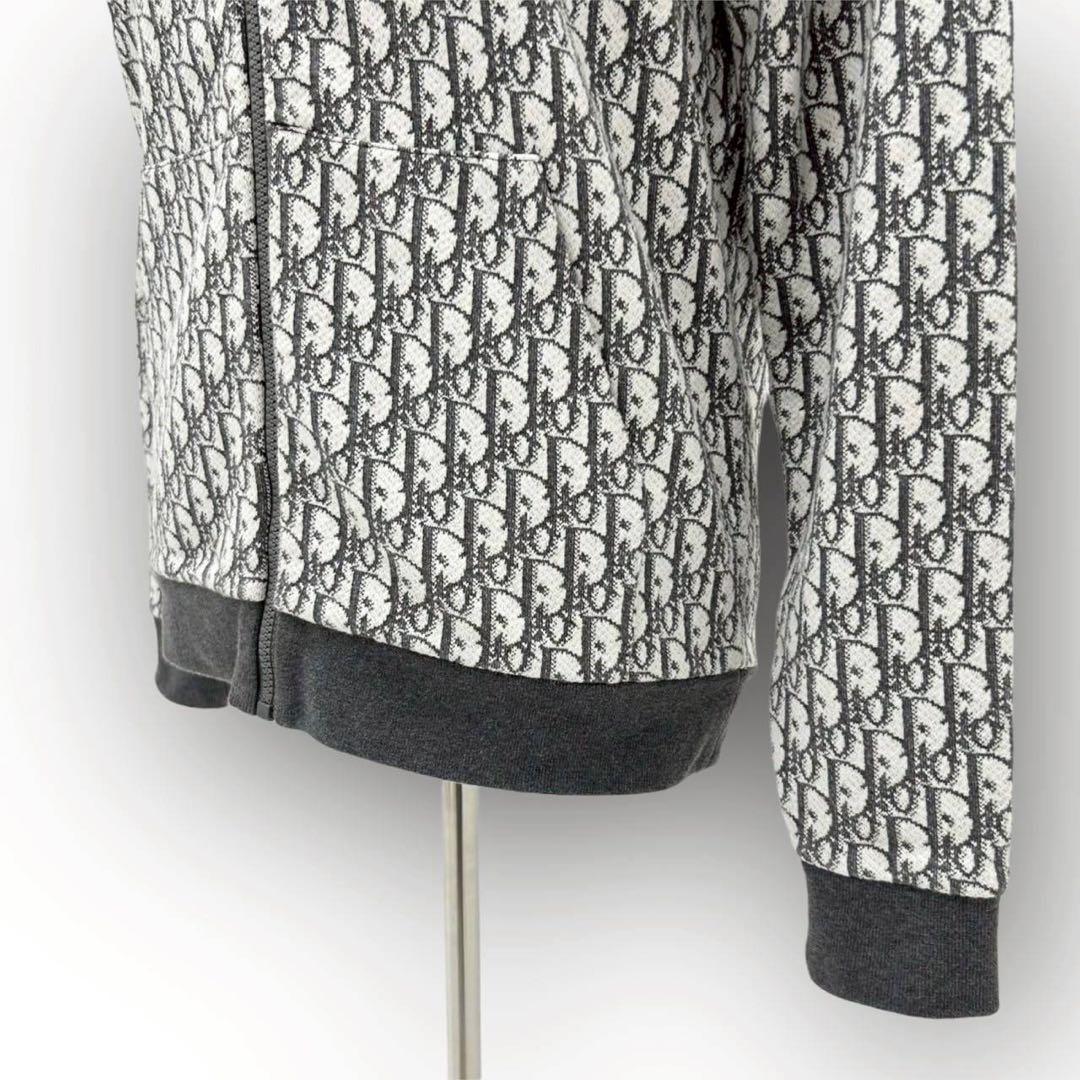 【美品】Christian Dior パーカー XS トロッター柄 オブリーグ