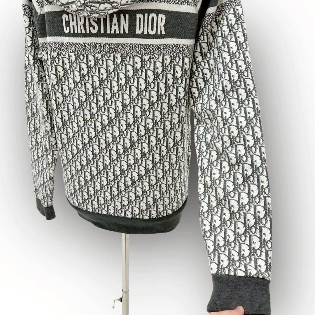 【美品】Christian Dior パーカー XS トロッター柄 オブリーグ