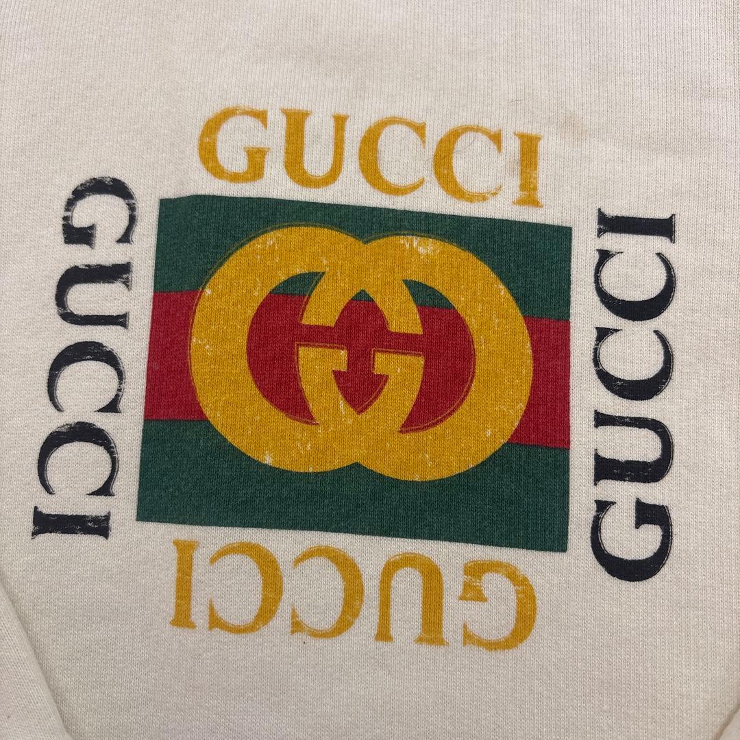 GUCCI キッズ ロゴトレーナー