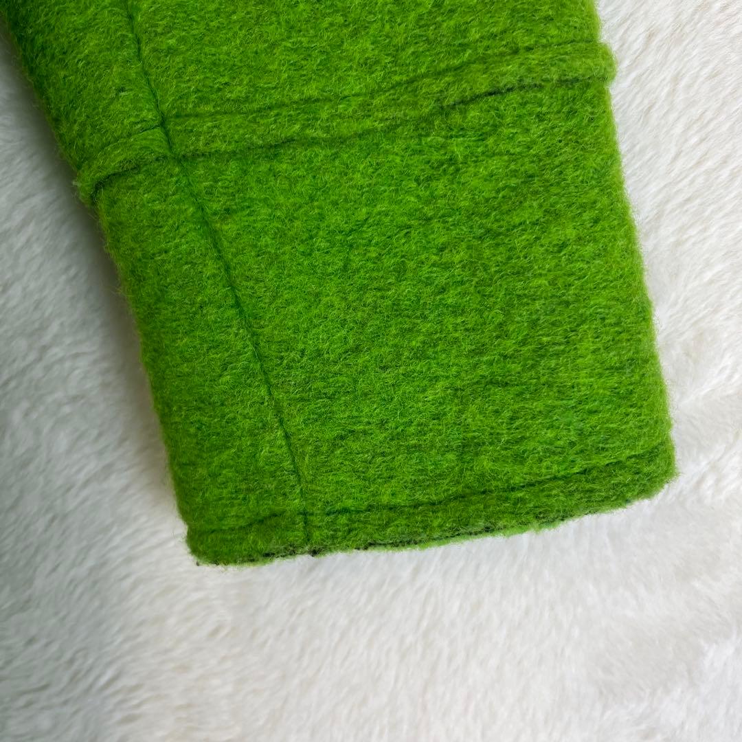 ふさえ様　イタリア製 Sliver knit coat 圧縮ウールコート