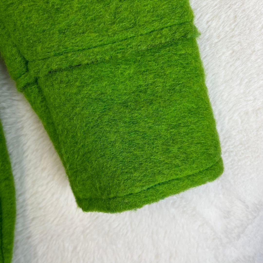 ふさえ様　イタリア製 Sliver knit coat 圧縮ウールコート