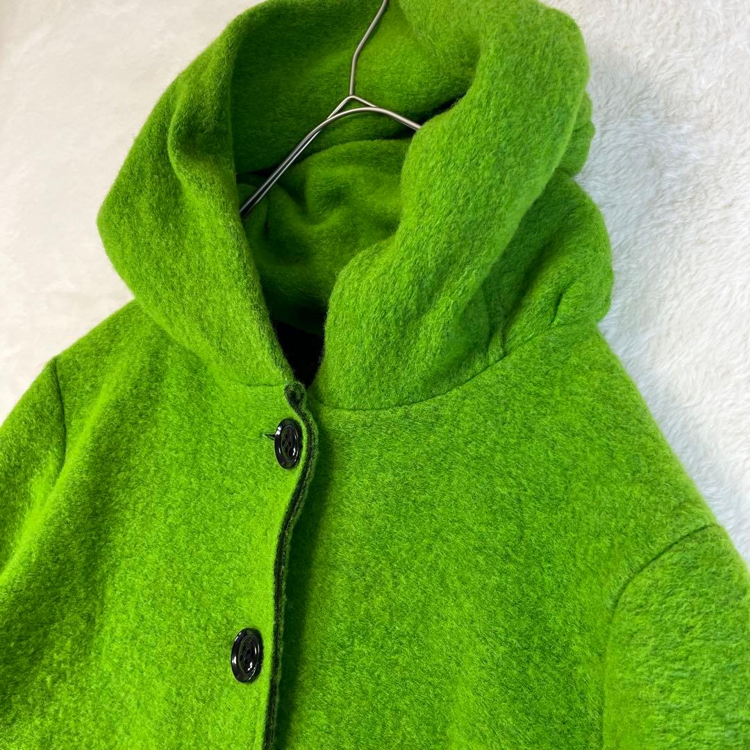 ふさえ様　イタリア製 Sliver knit coat 圧縮ウールコート