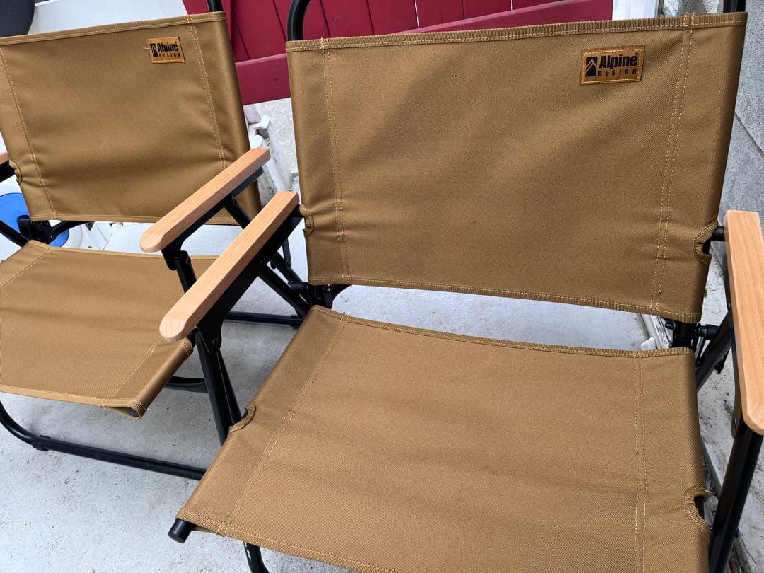 Alpine Design アウトドアチェア 4脚セット