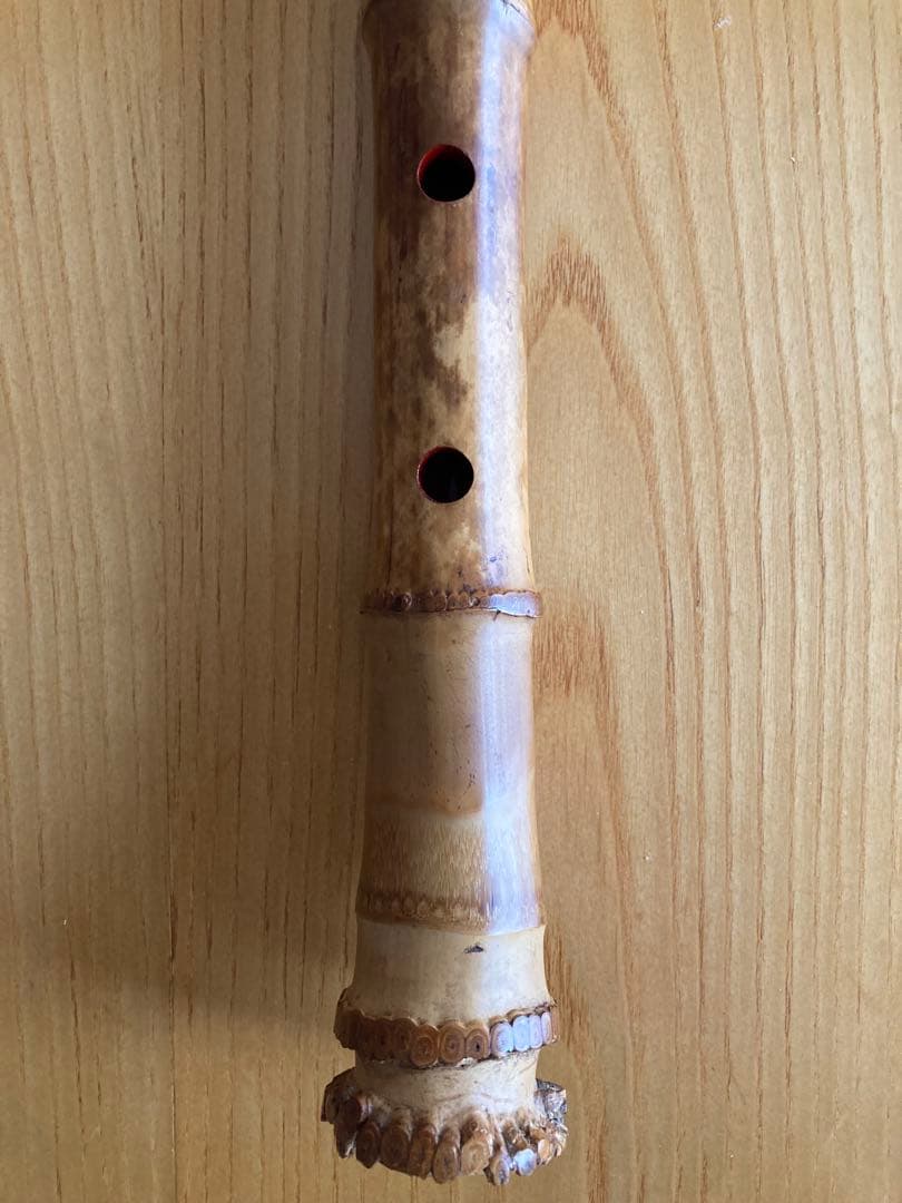 琴古流尺八　月舟銘二尺管 二印