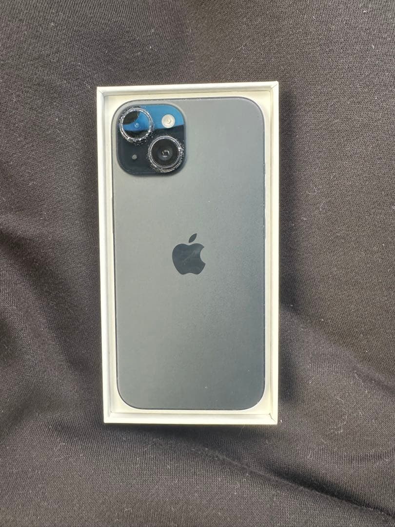 SIMフリー箱付き iPhone15 128GB ブラック