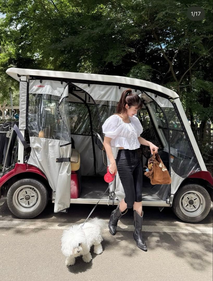 新品未使用 bibiy LULA bikers バイカーズパンツ