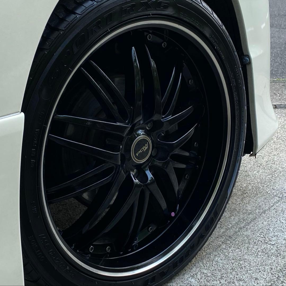 【送料込み】PDW タイヤ&アルミホイール　4本　20インチ　245/40/20