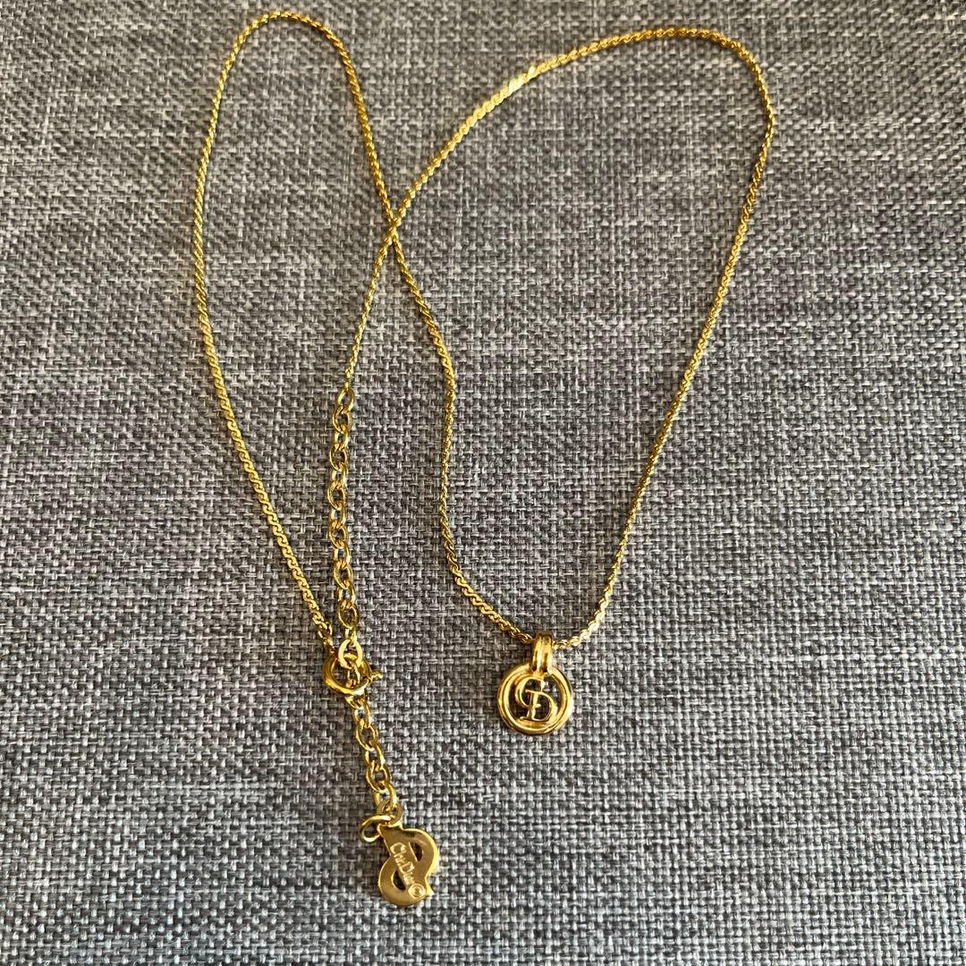Christian Dior ディオール ネックレス ロゴ