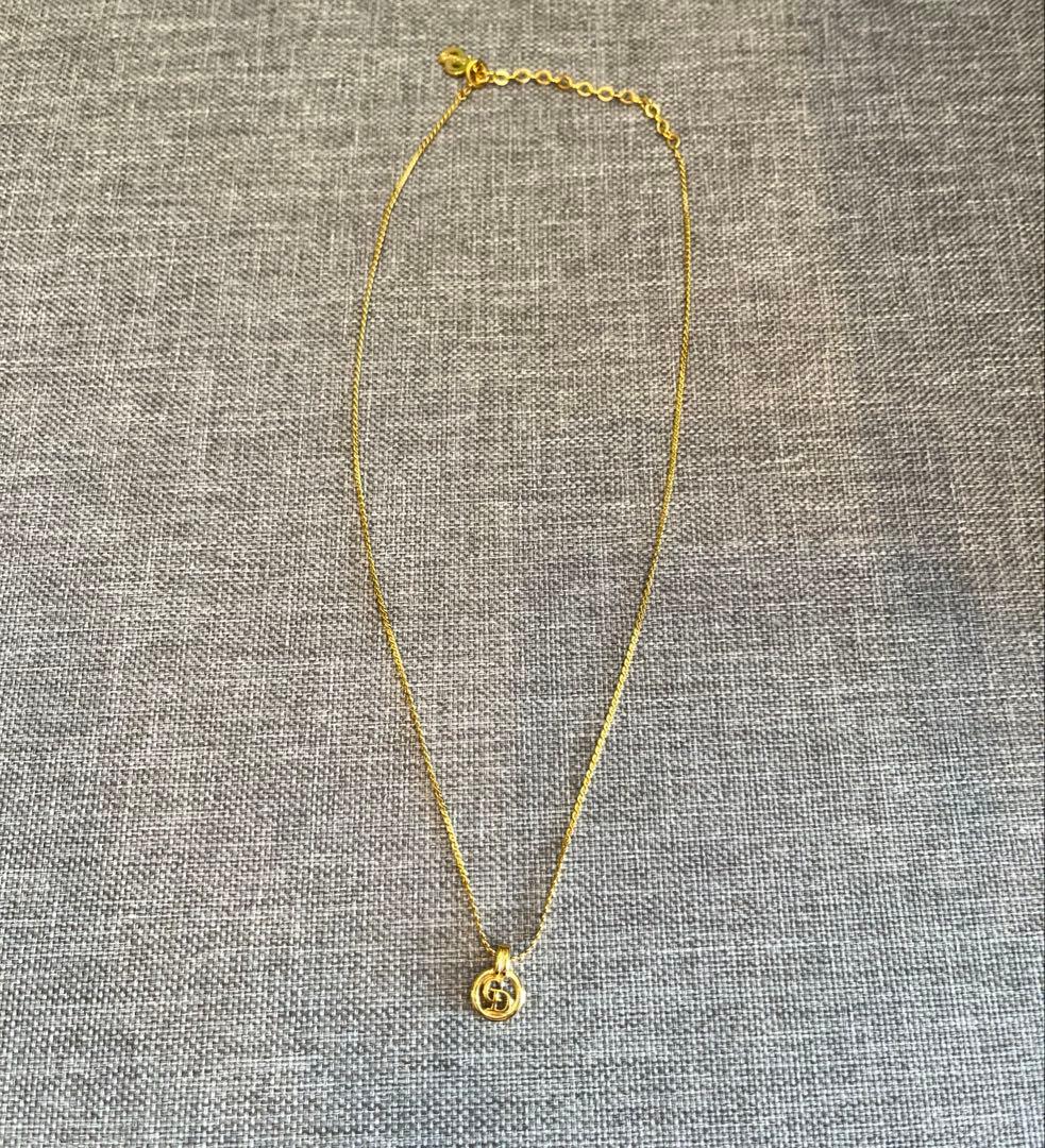 Christian Dior ディオール ネックレス ロゴ