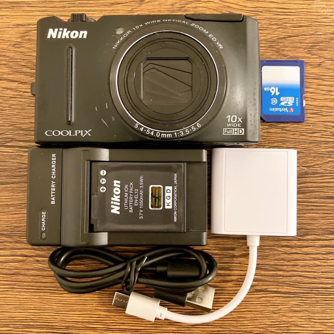 Nikon COOLPIX S8100 コンパクトデジタルカメラ 動作確認済