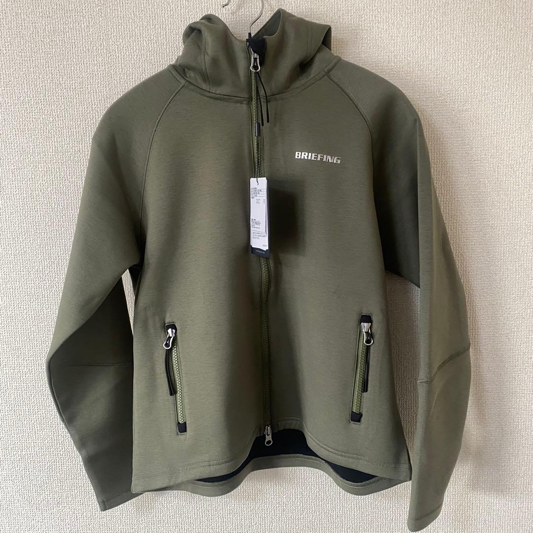 BRIEFING フルジップジャケット オリーブ