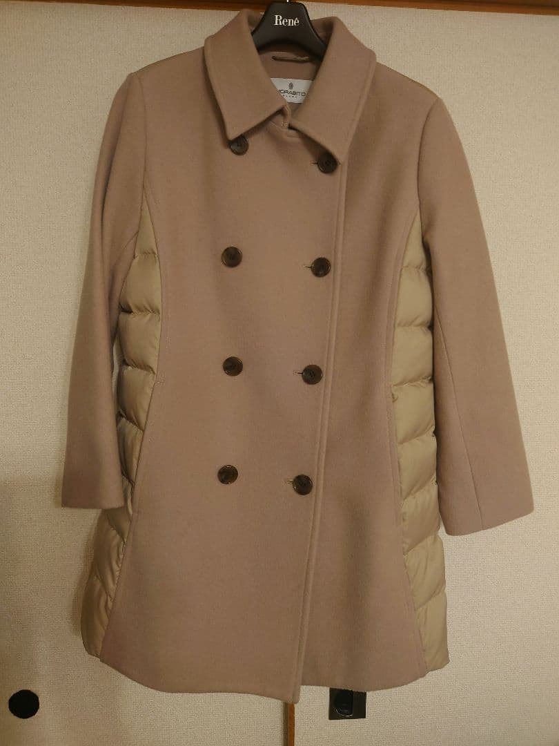 MORABITO モラビト　ダウンコート　40 ベージュ