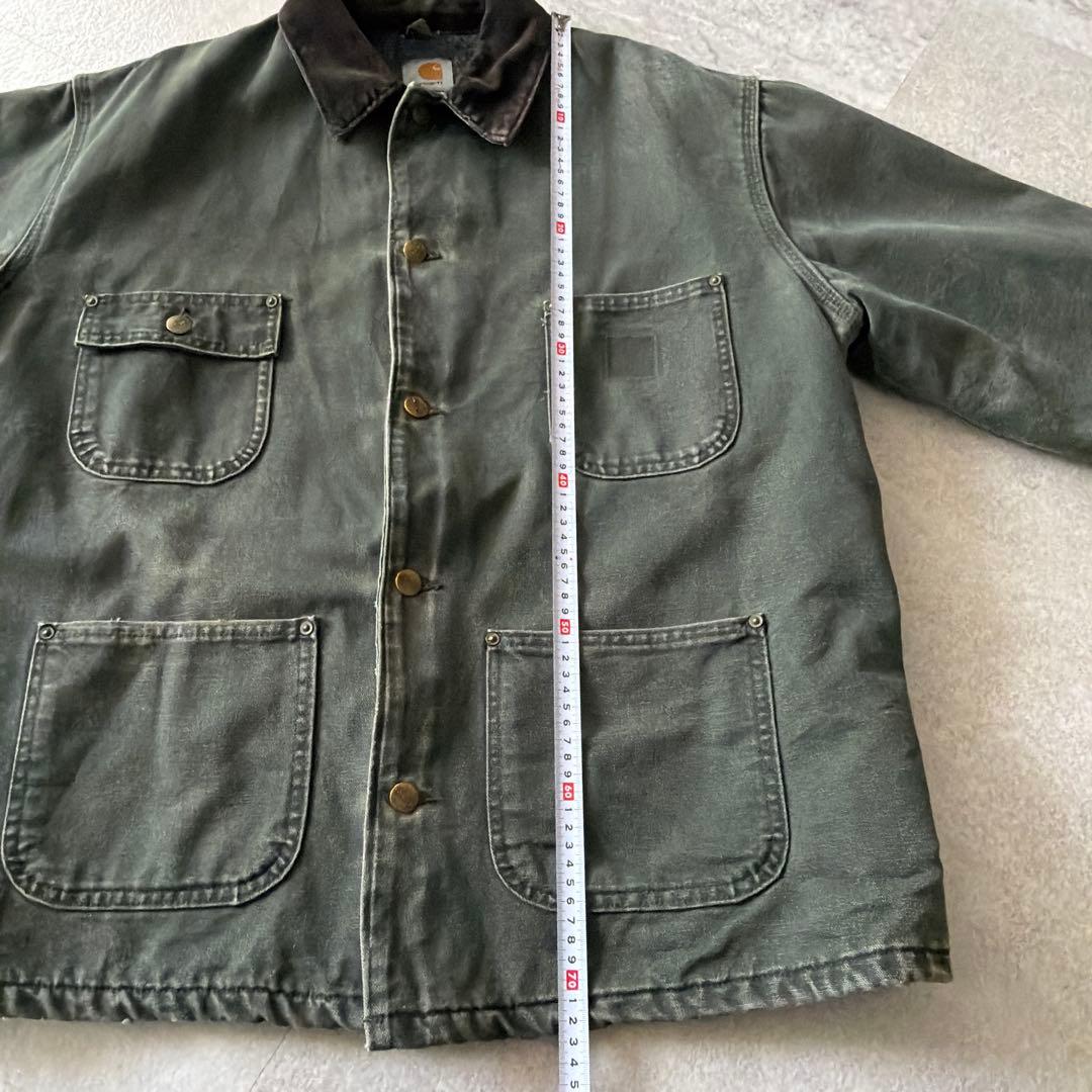 青*凛様 Carhartt チョアコート Mos カーハート ダック カバーオー